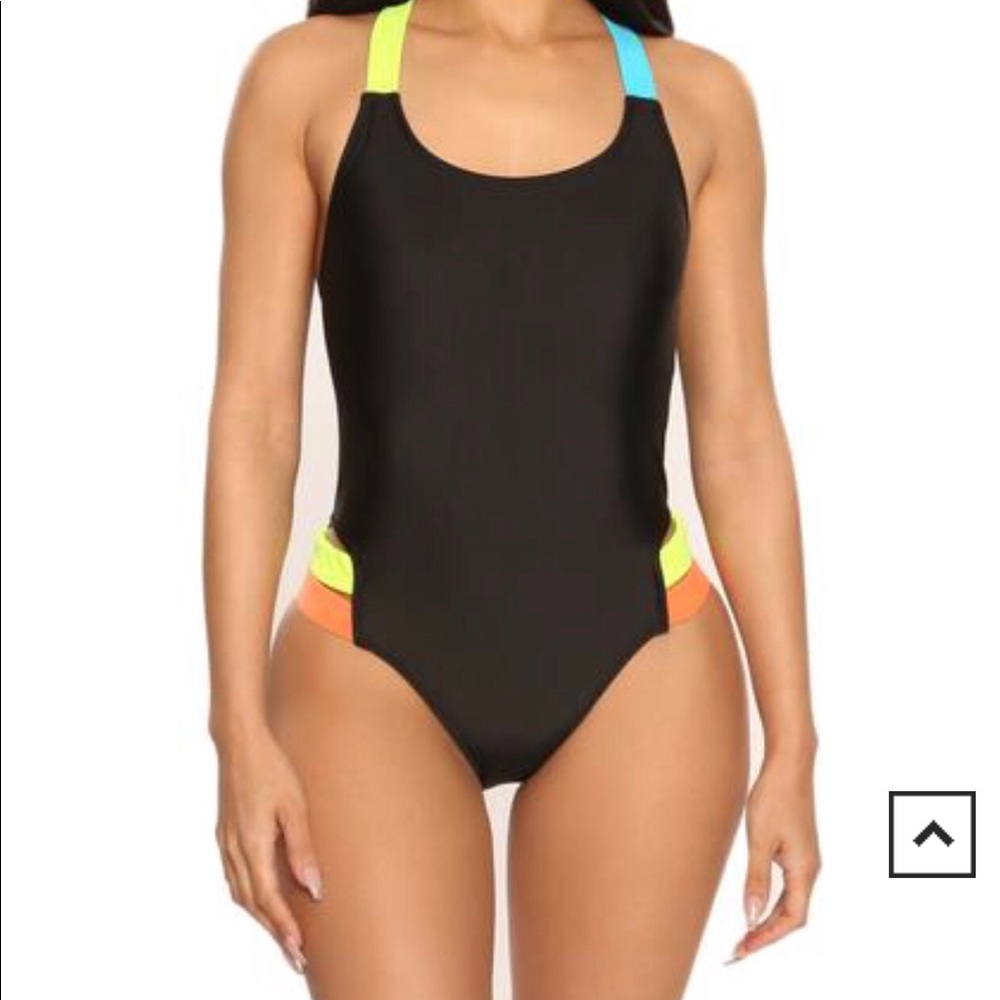 Black One Piece Swimsuit